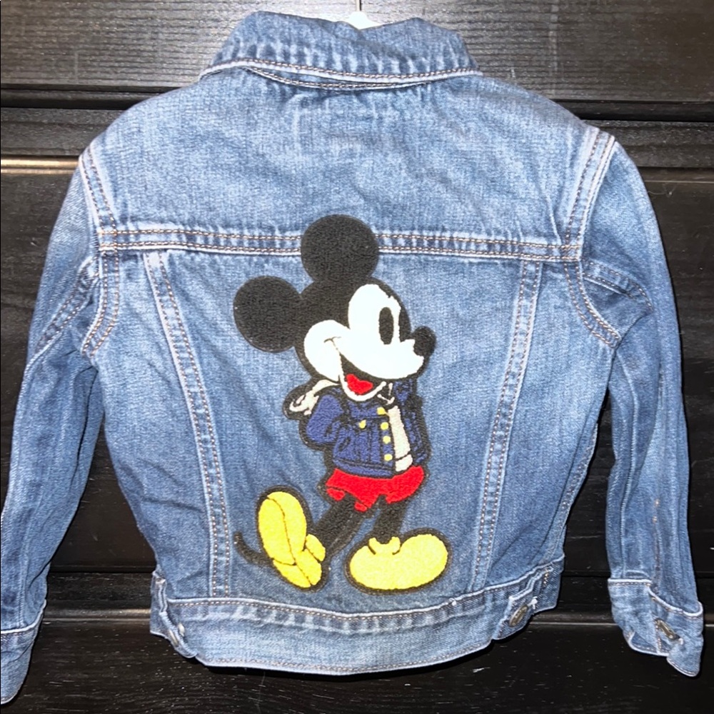 GAP KIDS MICKEY DENIM JACKET